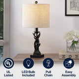 Sasha 20.5" Resin Mini LED Table Lamp