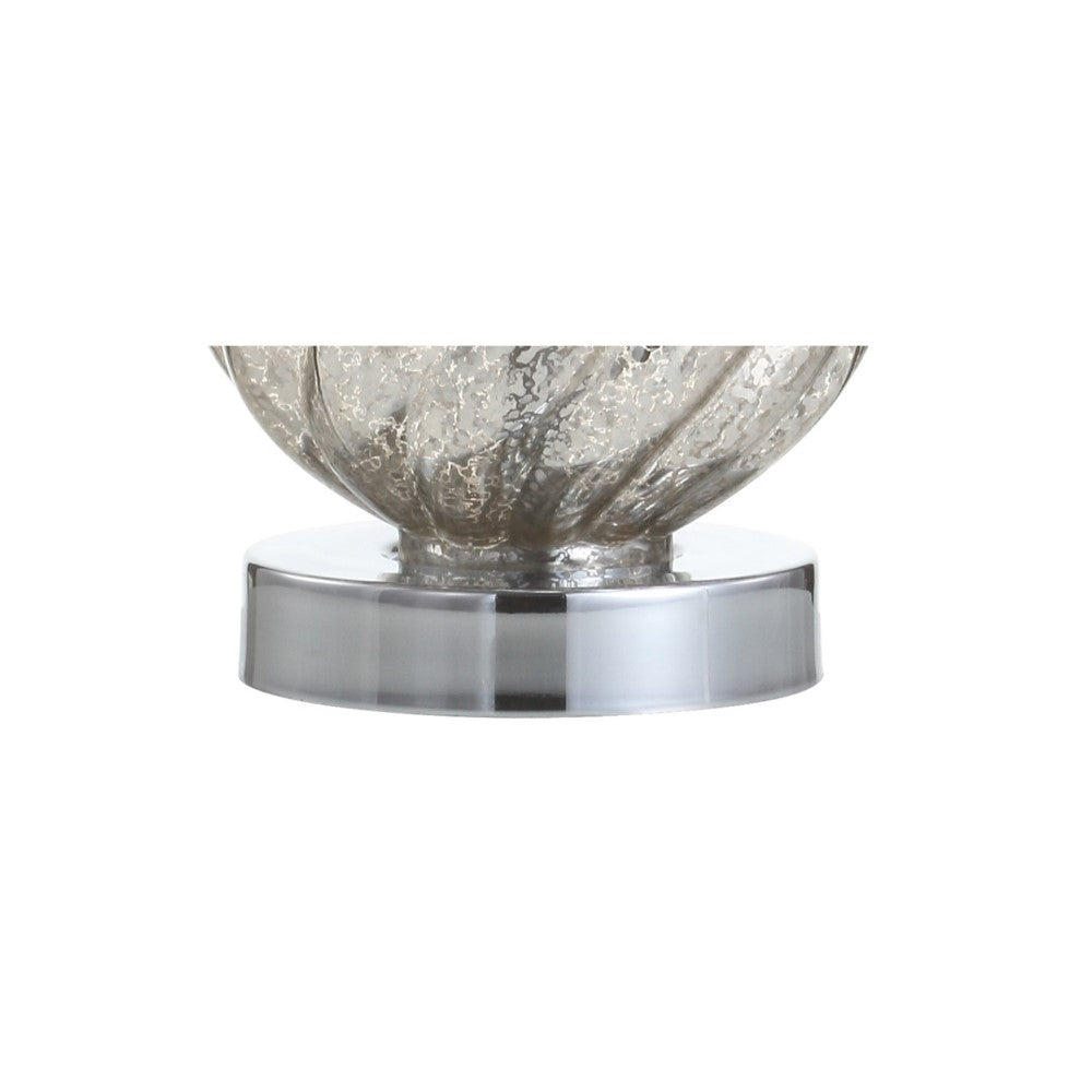 Paradise 20.5" Glass/Metal LED Table Lamp