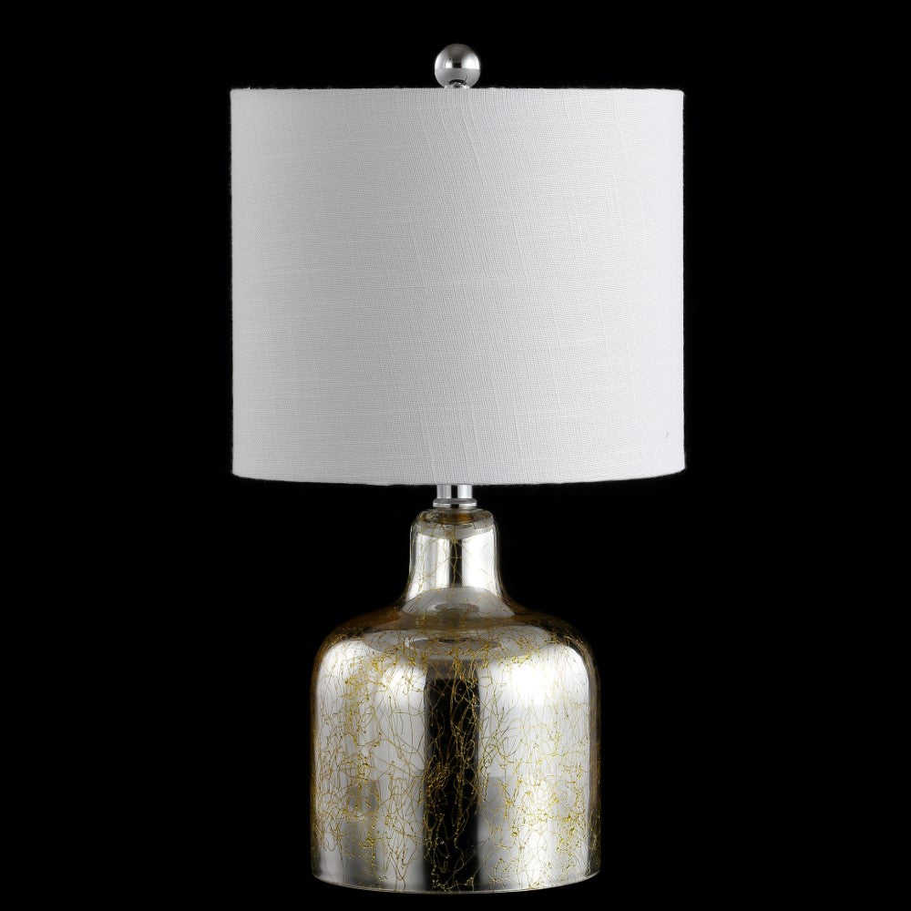 Javor 19" Glass Bell LED Table Lamp