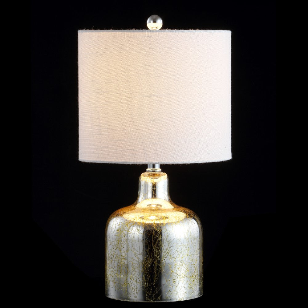 Javor 19" Glass Bell LED Table Lamp