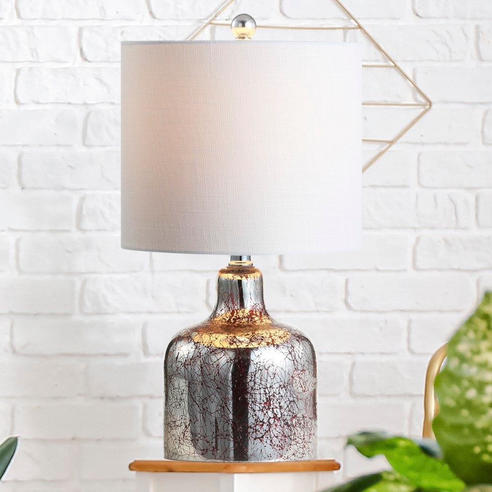 Javor 19" Glass Bell LED Table Lamp