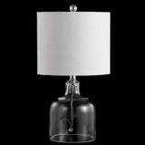 Javor 19" Glass Bell LED Table Lamp