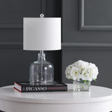 Javor 19" Glass Bell LED Table Lamp