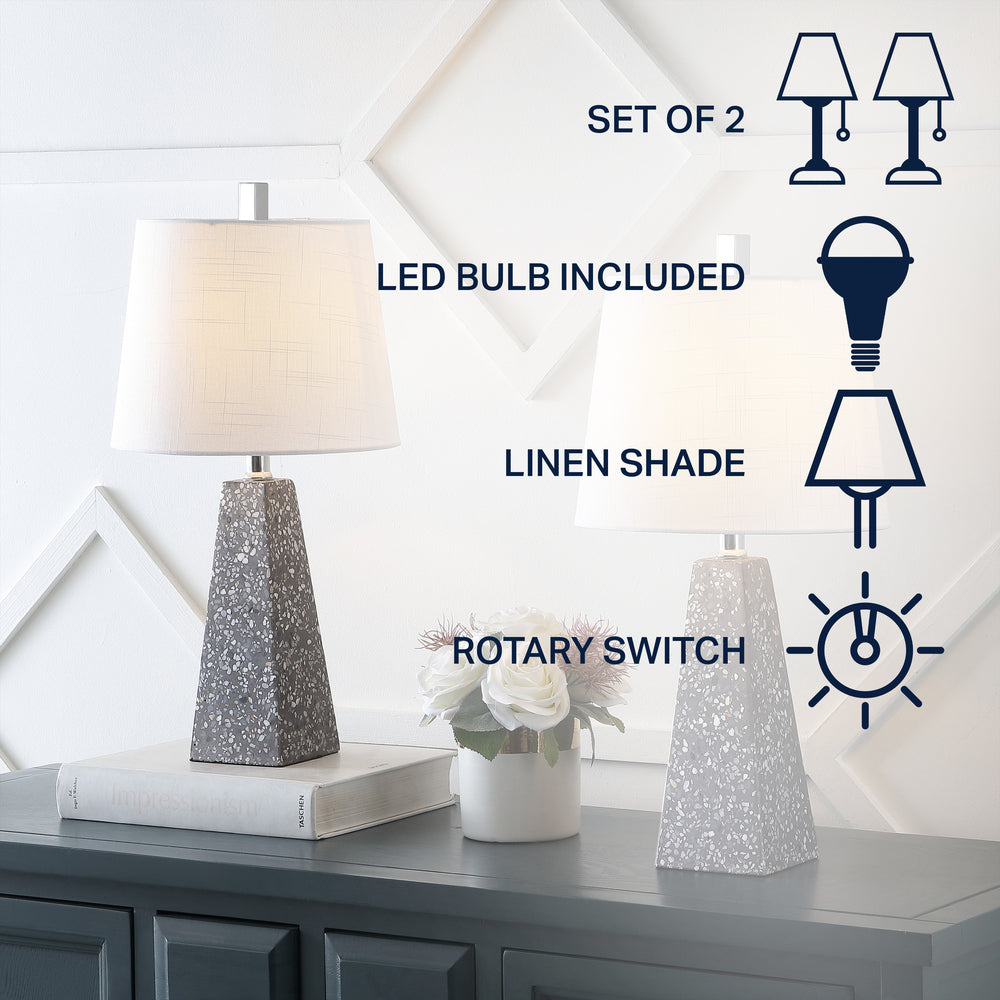 Pigalle 20.5" Resin LED Table Lamp