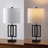 Budgie 20.25" Metal/Marble LED Table Lamp