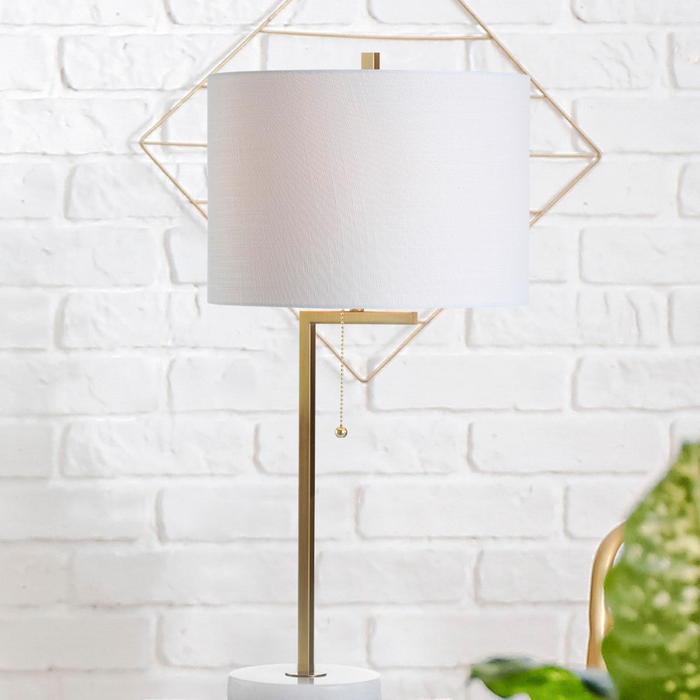 Orchard 24.5" Metal/Marble LED Table Lamp