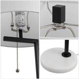 Orchard 24.5" Metal/Marble LED Table Lamp