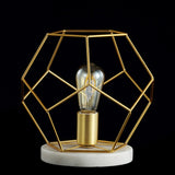 Buzzard 10" Metal/Marble LED Table Lamp