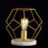 Buzzard 10" Metal/Marble LED Table Lamp