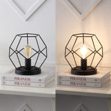 Buzzard 10" Metal/Marble LED Table Lamp