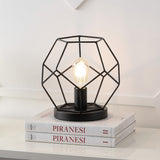 Buzzard 10" Metal/Marble LED Table Lamp