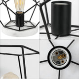 Buzzard 10" Metal/Marble LED Table Lamp