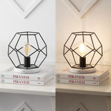 Buzzard 10" Metal/Marble LED Table Lamp