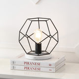 Buzzard 10" Metal/Marble LED Table Lamp
