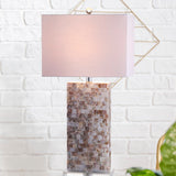 Lola 29" Seashell and Crystal LED Table Lamp