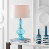 Kelly 28.5" Glass LED Table Lamp, Set of 2