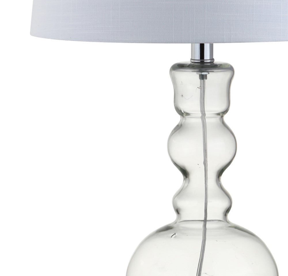Kelly 28.5" Glass LED Table Lamp, Set of 2