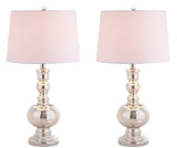 Kelly 28.5" Glass LED Table Lamp, Set of 2