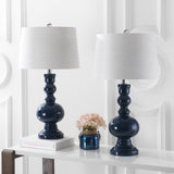 Kelly 28.5" Glass LED Table Lamp, Set of 2