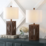 Bullfinch 21.5" Wood LED Table Lamp