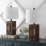 Bullfinch 21.5" Wood LED Table Lamp