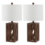 Bullfinch 21.5" Wood LED Table Lamp