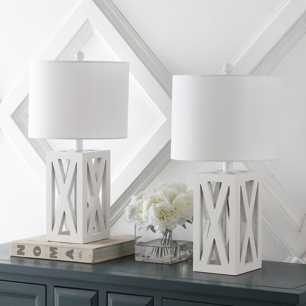 Bullfinch 21.5" Wood LED Table Lamp