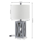 Bullfinch 21.5" Wood LED Table Lamp