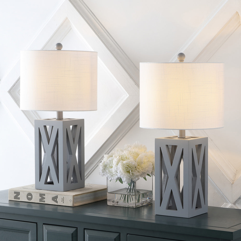 Bullfinch 21.5" Wood LED Table Lamp
