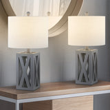 Bullfinch 21.5" Wood LED Table Lamp