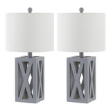 Bullfinch 21.5" Wood LED Table Lamp