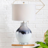 Canary 27" Glass/Metal LED Table Lamp