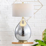 Bluebird 30.75" Glass/Metal LED Table Lamp