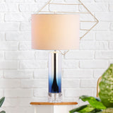 Amber 27" Glass/Crystal LED Table Lamp