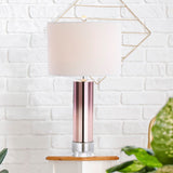 Amber 27" Glass/Crystal LED Table Lamp