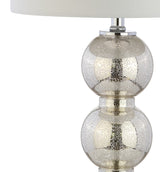 Max 27" Glass Triple-Sphere LED Table Lamp, Set of 2