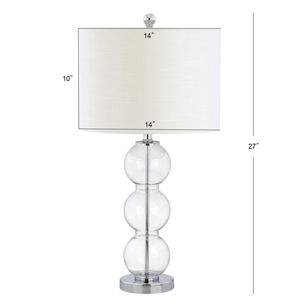 Dimension Image Clear/Chrome (Set of 2)