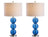 Cobalt Blue/Chrome (Set of 2)