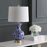 Pigeon 25.25" Ceramic/Metal LED Table Lamp, Set of 2