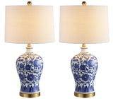 Pigeon 25.25" Ceramic/Metal LED Table Lamp, Set of 2
