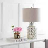 Jacob 24.5" LED Glass Table Lamp, Set of 2