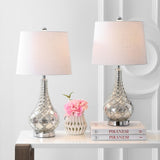 Calvin 25.5" Glass LED Table Lamp, Set of 2