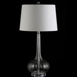 Sophia 28.5" Glass Teardrop LED Table Lamp, Set of 2