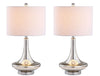 Mercury Silver/Chrome (Set of 2)