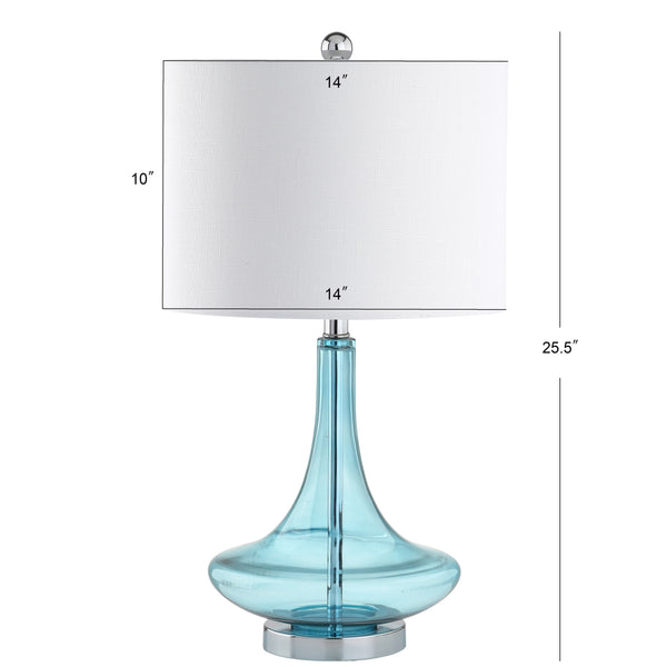 Dimension Image Aqua/Chrome (Set of 2)