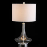 Ace 25.5" Glass Teardrop LED Table Lamp, Set of 2