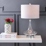 Ace 25.5" Glass Teardrop LED Table Lamp, Set of 2