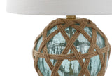 Kori 21.5" LED Glass/Rope Table Lamp