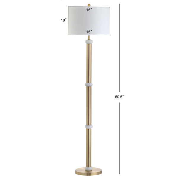 Dimension Image Brass Gold/White