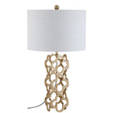 Karina 26.5" Metal Quatrefoil LED Table Lamp